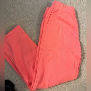 pink aerie sweatpants